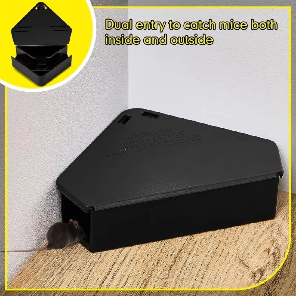 Musical Instrument Triangle - Triangle Shape Mice Bait Station Bait