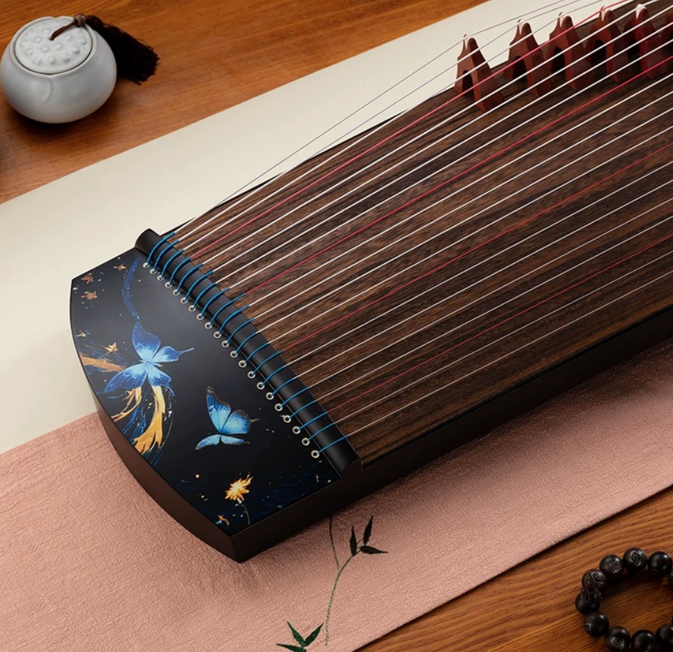 Musical Instrument Zither - 125cm Portable Guzheng 21 Strings Chinese