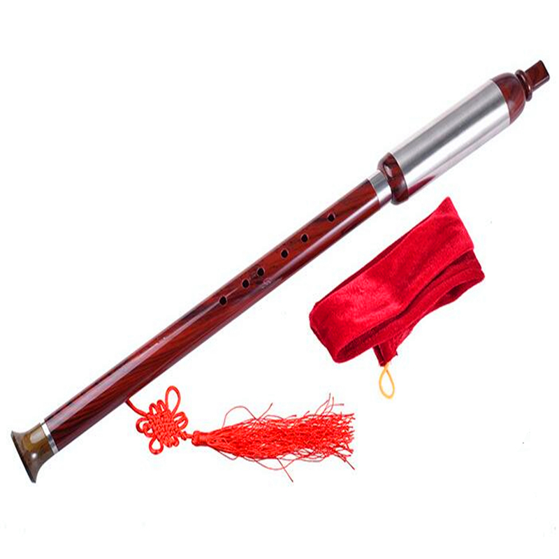 Tin Whistle Flute - Vertical Playing Bawu Flute F/G Key