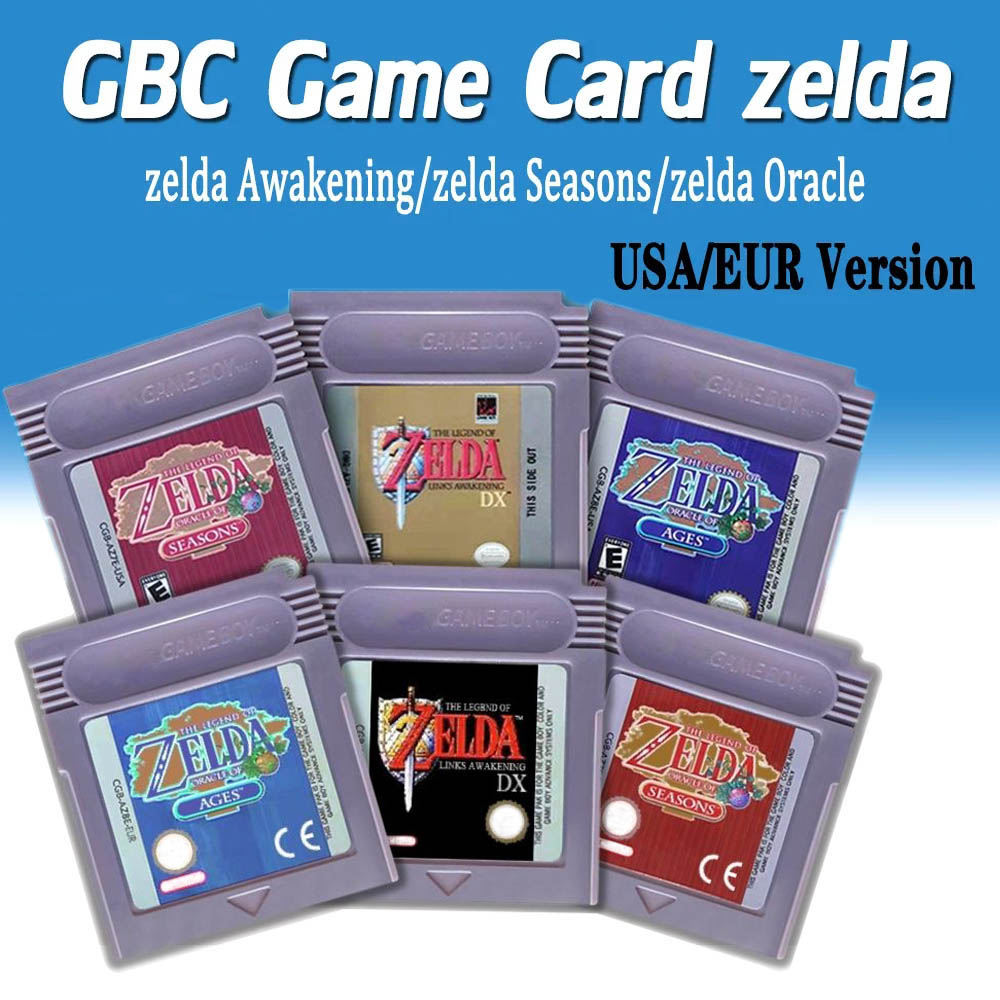 Musical Instrument Zelda - GBC Game Card The Legend of