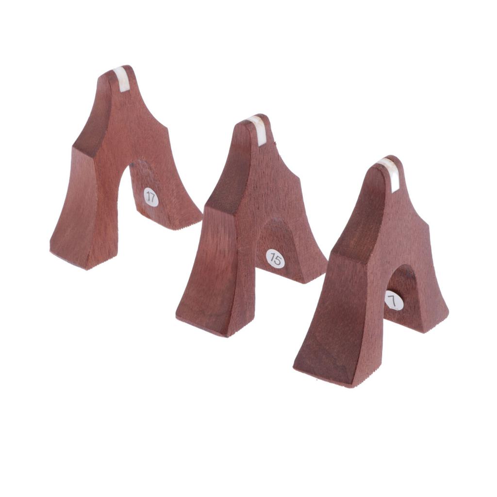 Musical Instrument Zither - Wooden Maple Guzheng Replacement Bridge Set