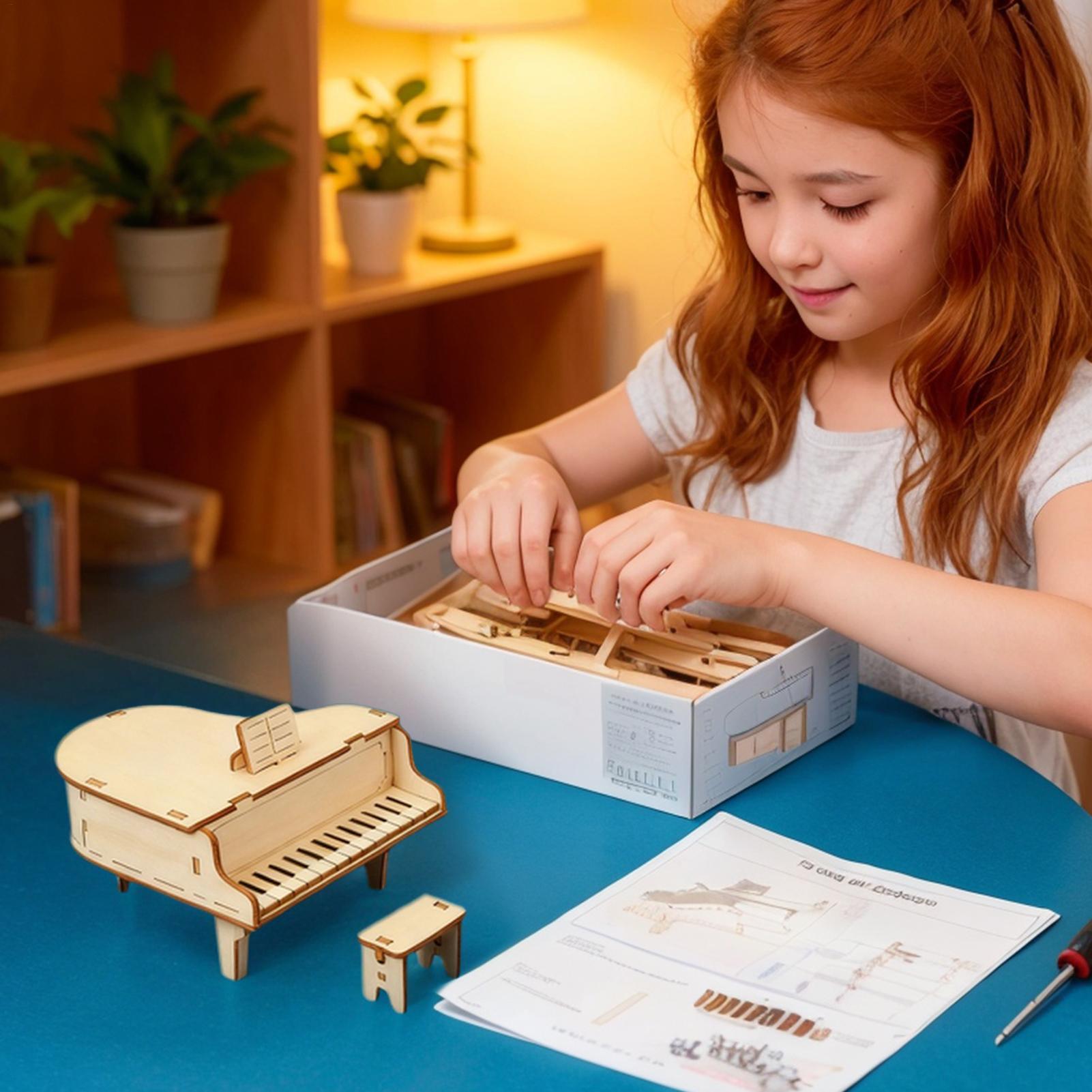 Musical Instrument Old - DIY Music Box Kit Wooden Instrument