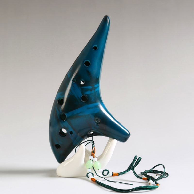 12 Holes Alto Ocarina Zelda Or - огляд і ціна Musical Instrument Zelda