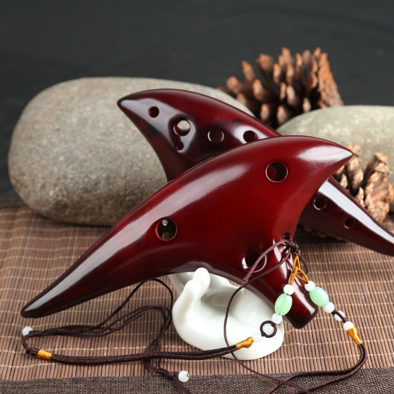 12 Holes Alto Ocarina Zelda Or - огляд і ціна Musical Instrument Zelda
