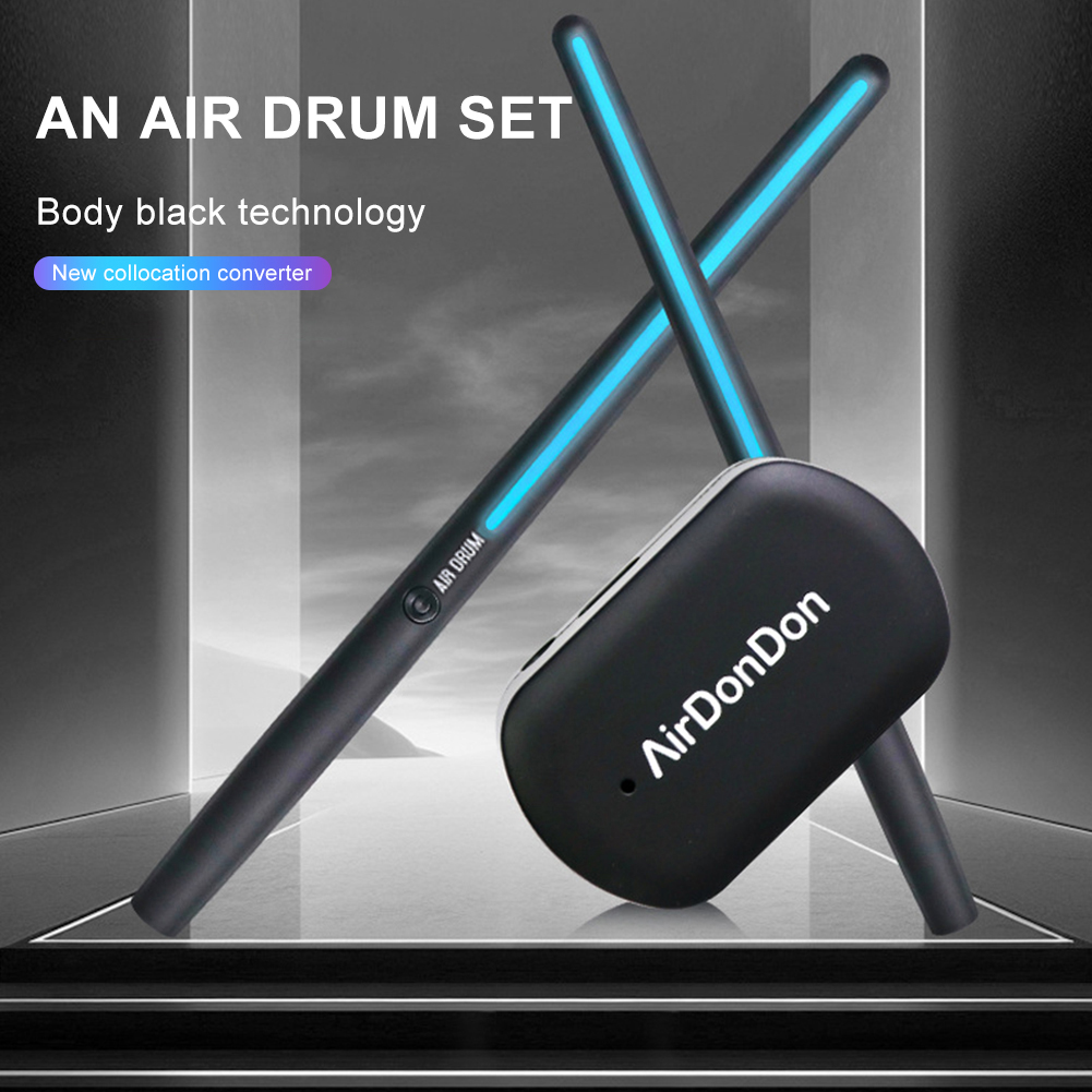 Portable Air Drum Set Air Drum - огляд і ціна Musical Instrument Virtual