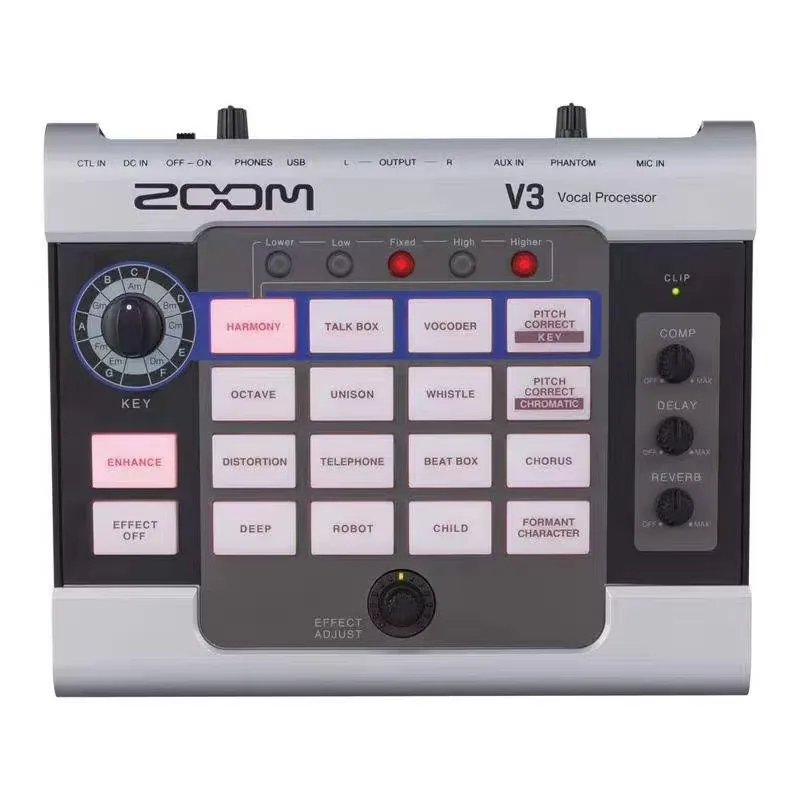 ZOOM V6/V3 Live Performance Ha - огляд і ціна Musical Instrument Harmony