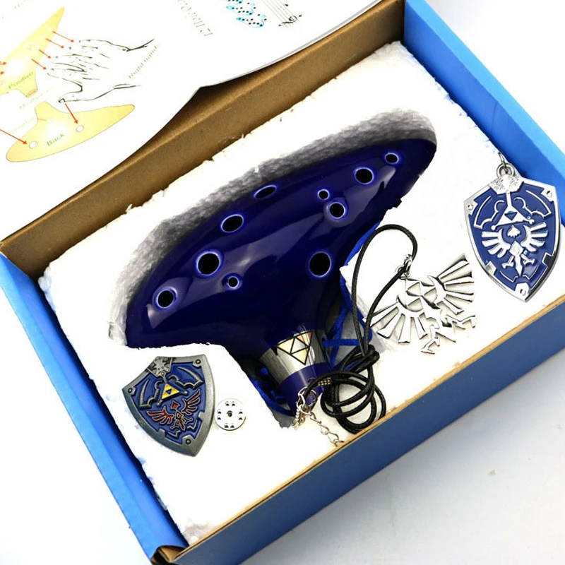 Ocarina Ceramic Legend Of 12 H - огляд і ціна Musical Instrument Zelda