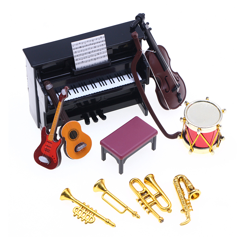 【M】1:12 Dollhouse Miniature Cl - огляд і ціна Musical Instrument Project