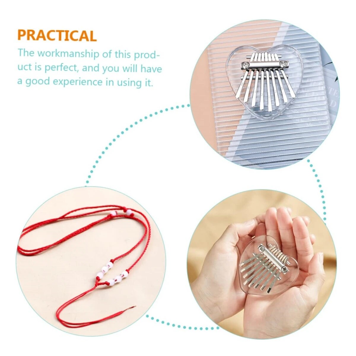 Miwayer 8 Keys Mini Kalimba Ra - огляд і ціна A Musical Instrument With Keys