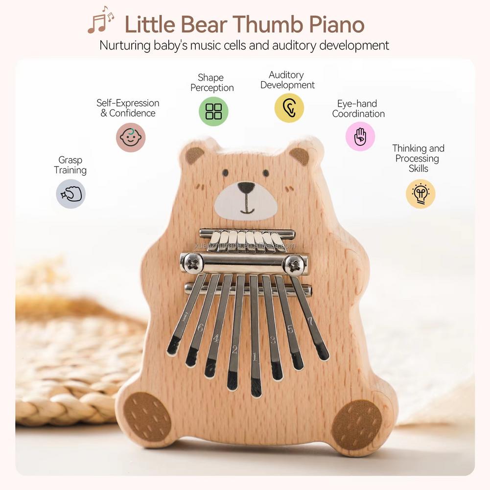 8 Key Mini Kalimba Portable Th - огляд і ціна A Musical Instrument With Keys