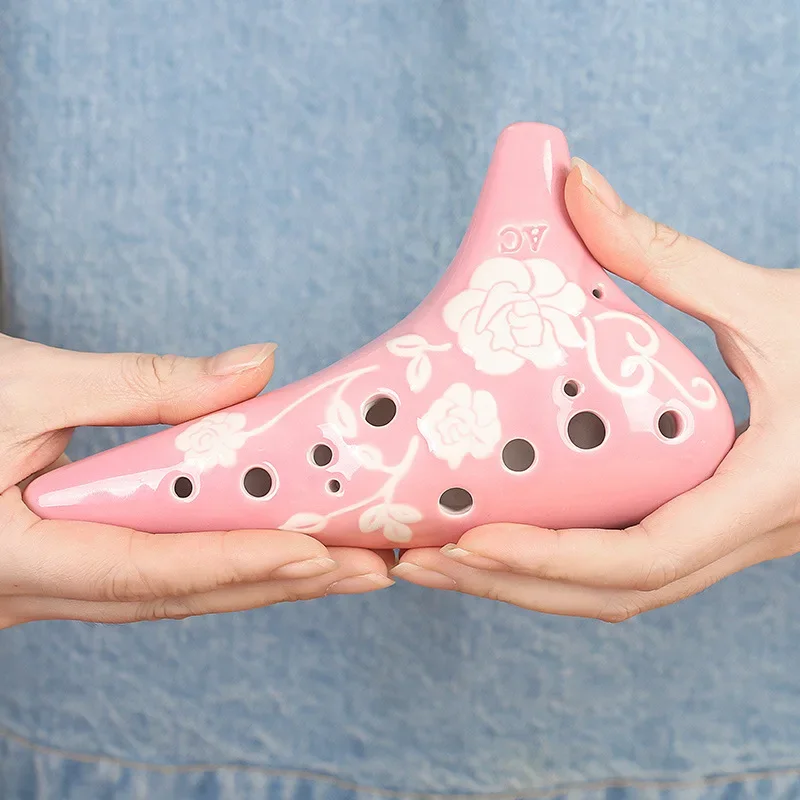 FENGYA Ceramic Ocarina 12 Hole - огляд і ціна Musical Instrument Xun