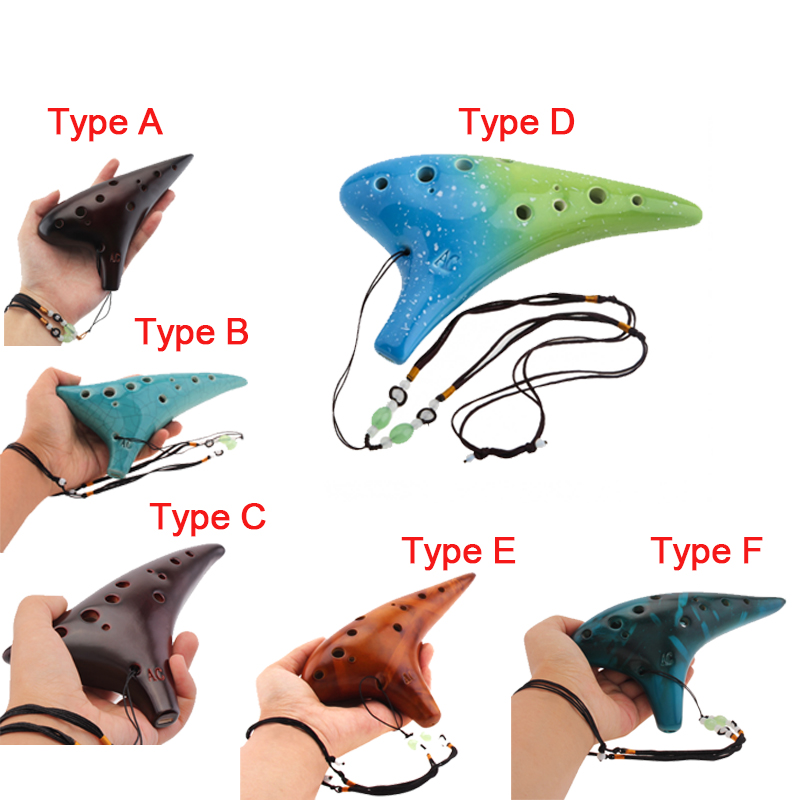 12 Holes Ocarina Zelda Alto To - огляд і ціна Musical Instrument Zelda