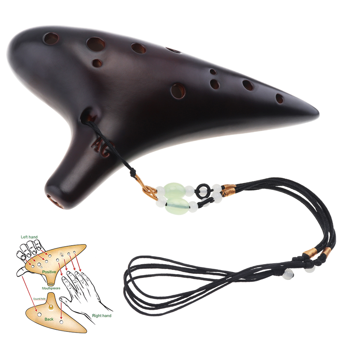 12 Holes Ocarina Zelda Alto To - огляд і ціна Musical Instrument Zelda