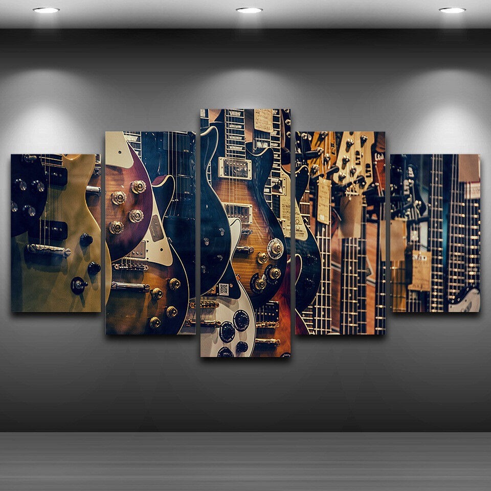 No Frame Canvas 5Pieces Vintag - огляд і ціна Musical Instrument Of Africa