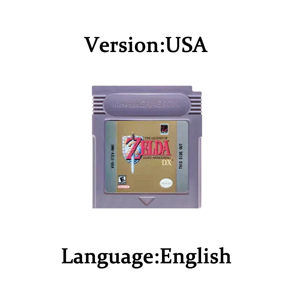 Zelda GBC Card 16 Bit Video Ga - огляд і ціна Musical Instrument Zelda