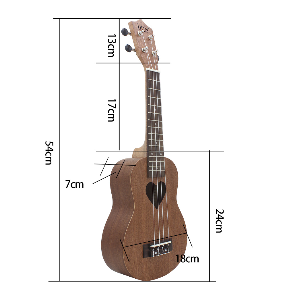 21 Inch Ukulele Hawaiian Guita - огляд і ціна Musical Instrument Project