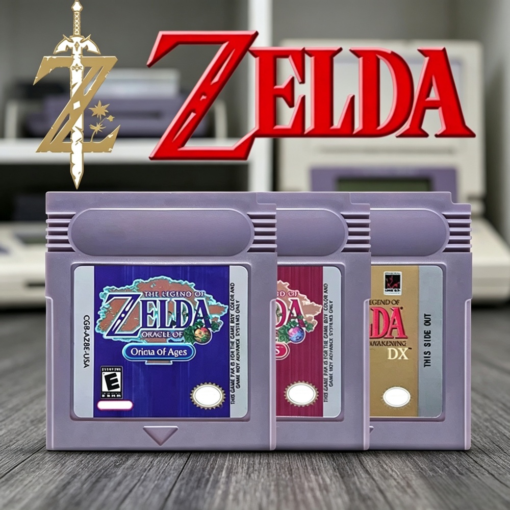 3 Styles USA Zelda GBC 16Bit V - огляд і ціна Musical Instrument Zelda