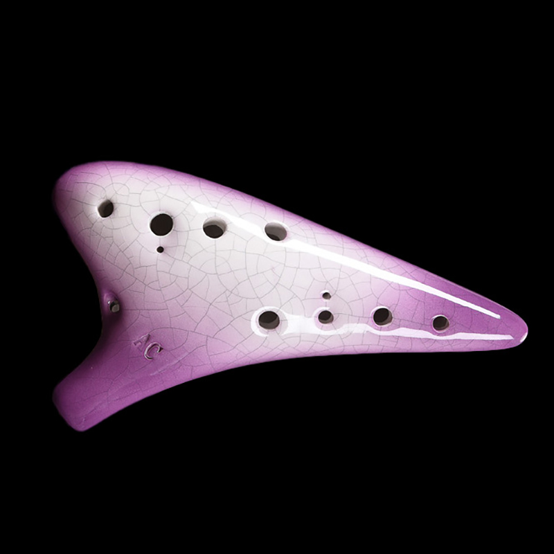Purple Ceramics Ocarina 12 Hol - огляд і ціна Musical Instrument Zelda
