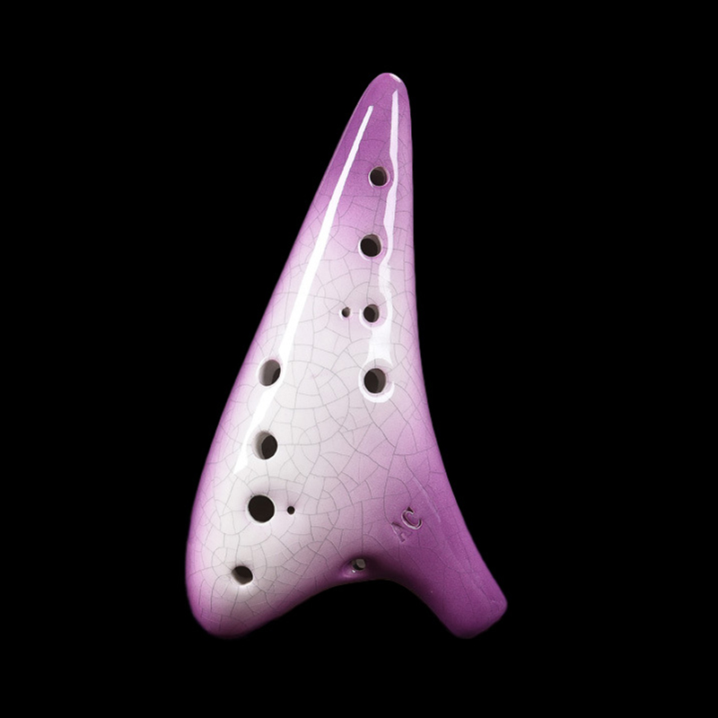 Purple Ceramics Ocarina 12 Hol - огляд і ціна Musical Instrument Zelda