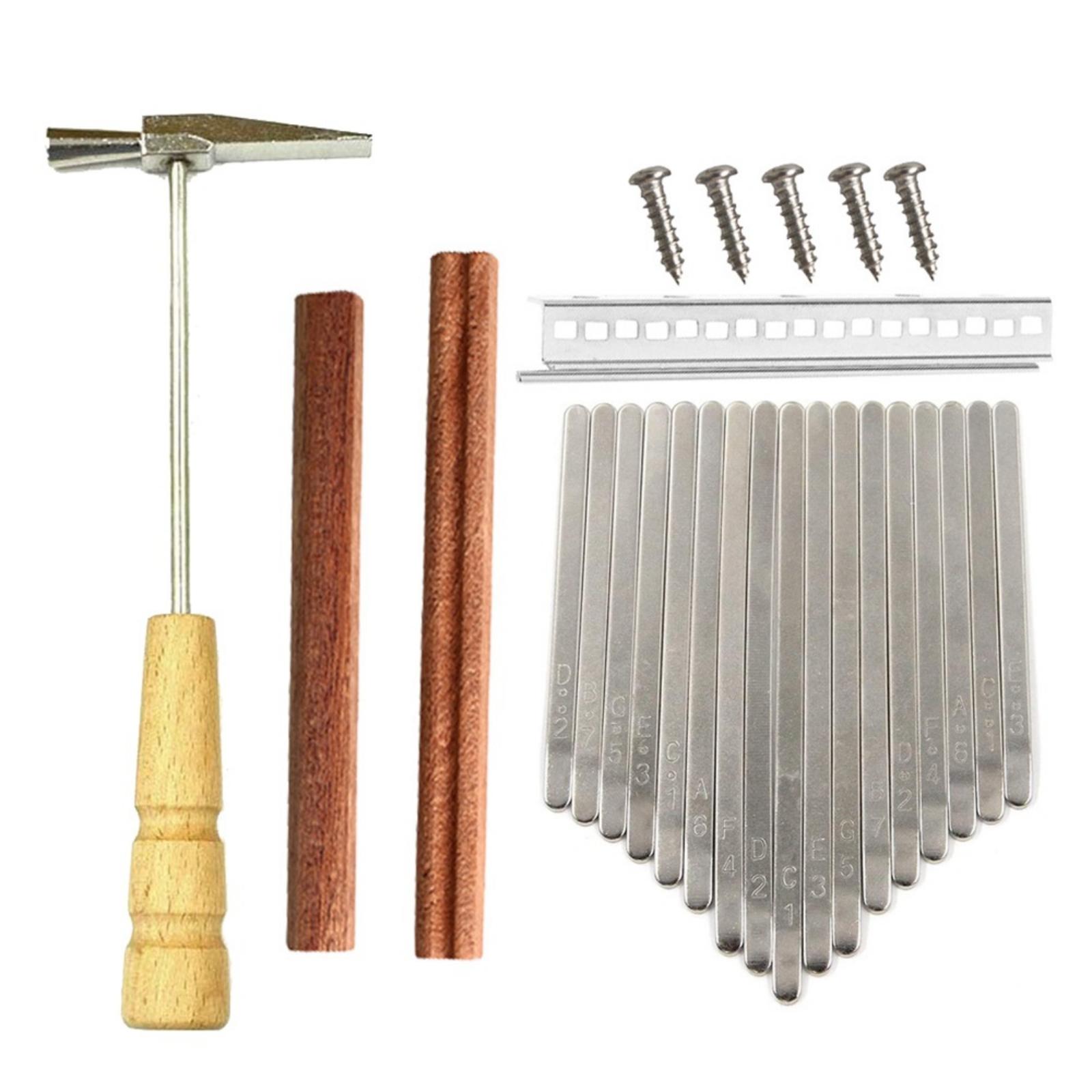 DIY Kalimba Thumb Piano 17 Key - огляд і ціна A Musical Instrument With Keys