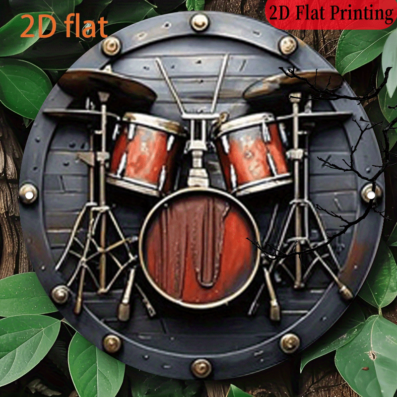 2D Flat, 1pc, 20.32x20.32 cm 2 - огляд і ціна Musical Instrument Sign