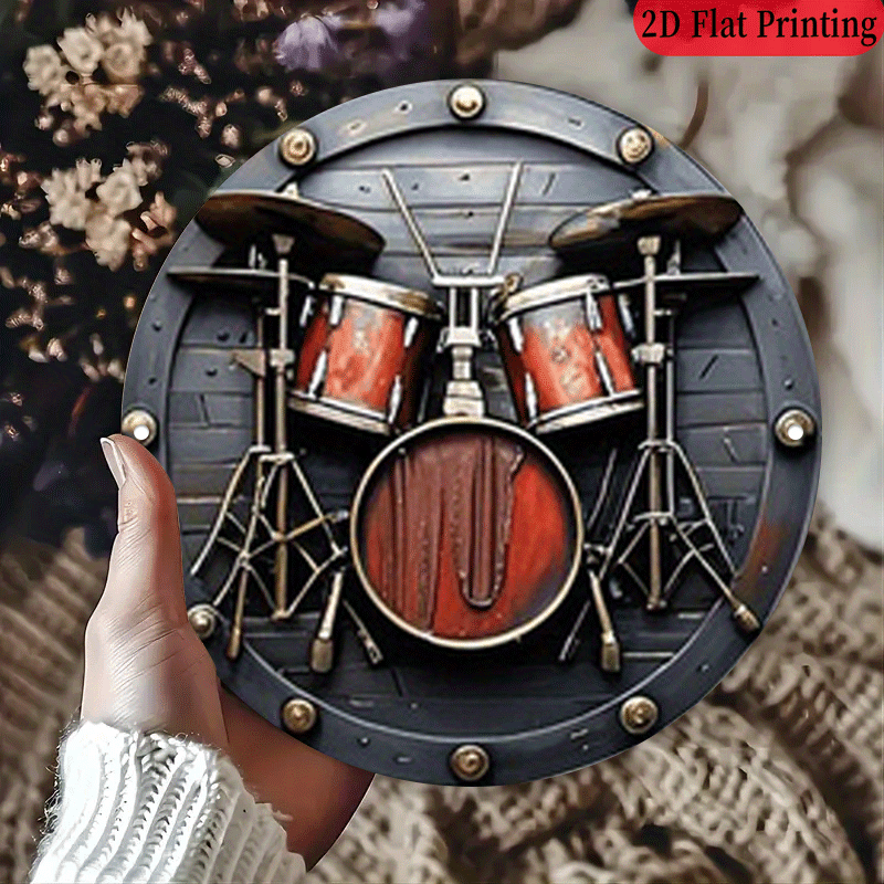 2D Flat, 1pc, 20.32x20.32 cm 2 - огляд і ціна Musical Instrument Sign