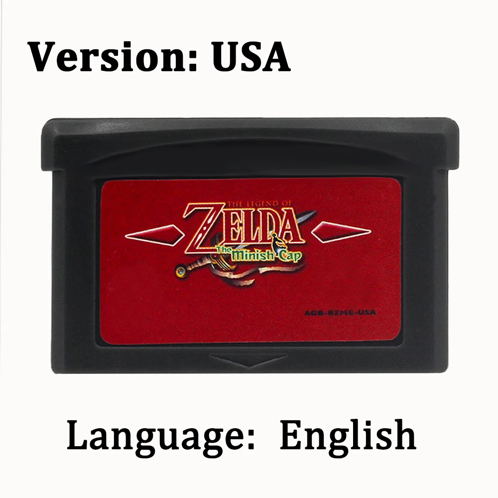 GBA Game Card Cartridge 32 Bit - огляд і ціна Musical Instrument Zelda