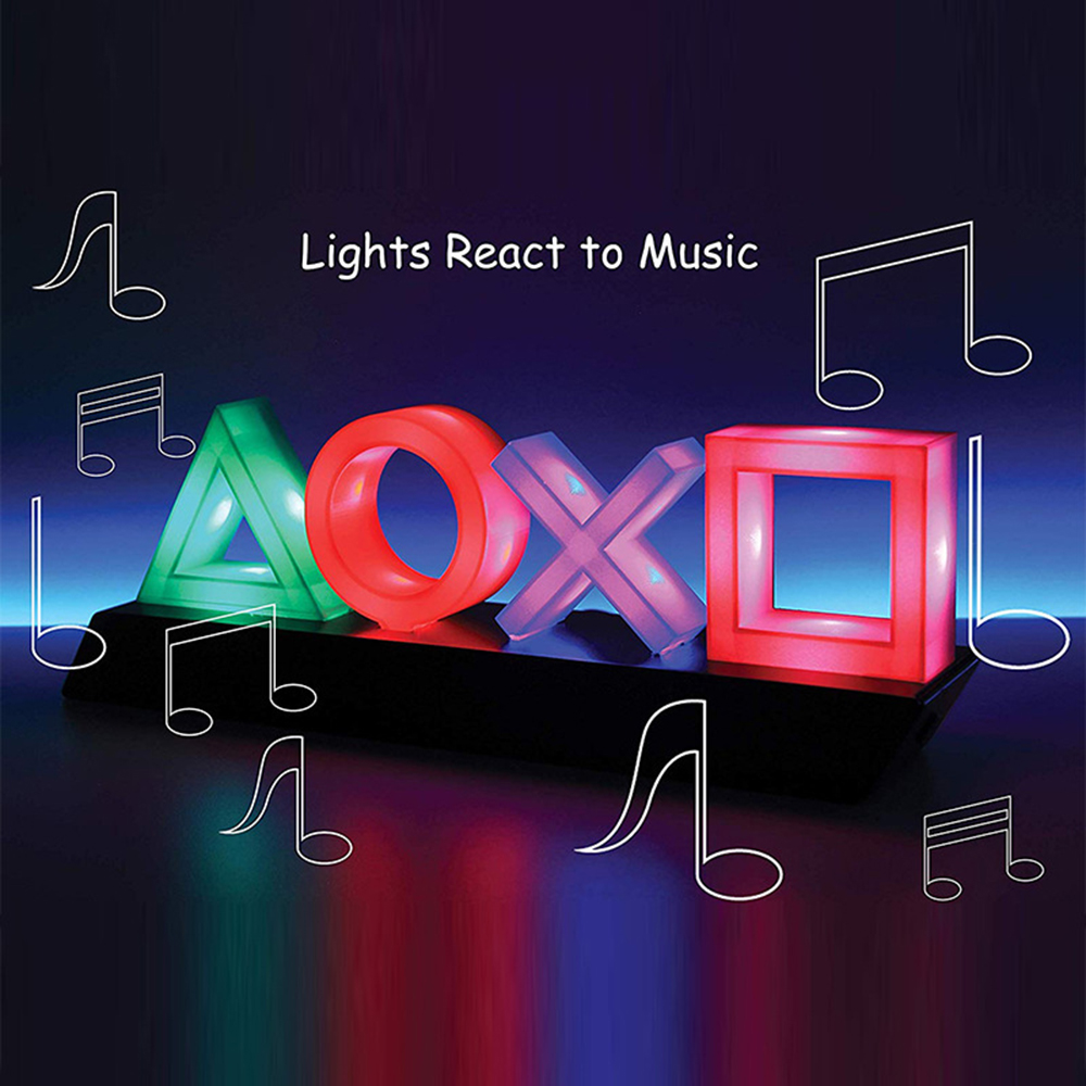 Colorful Game Icon Lamp for PS - огляд і ціна Musical Instrument Sign