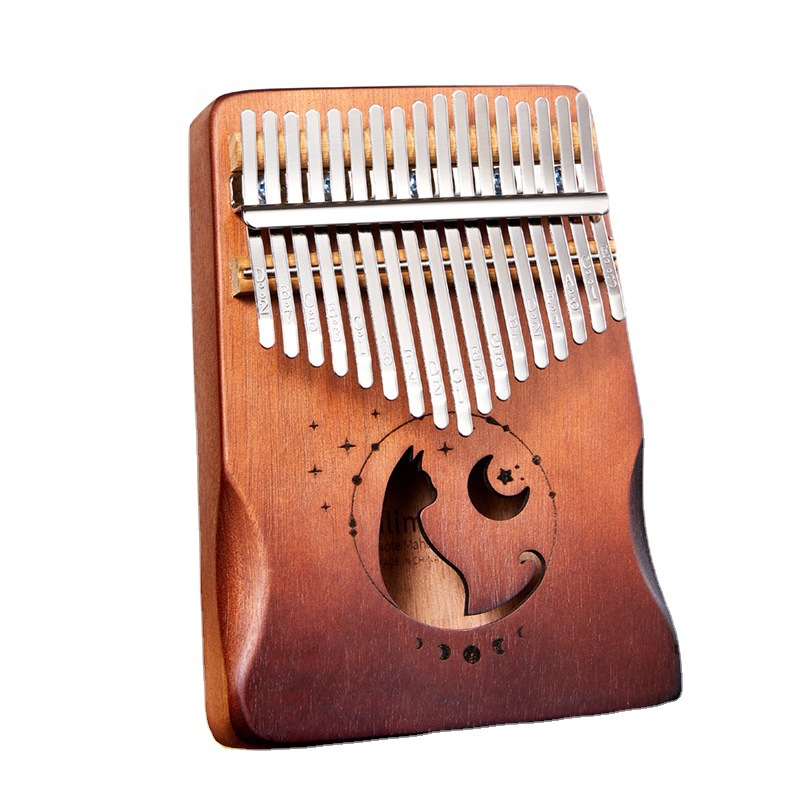 17 Keys Kalimba Gradient Color - огляд і ціна A Musical Instrument With Keys