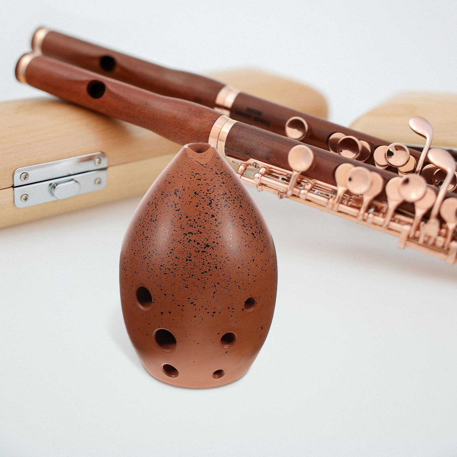 8 Hole Ceramic Ocarina Chinese - огляд і ціна Musical Instrument Xun