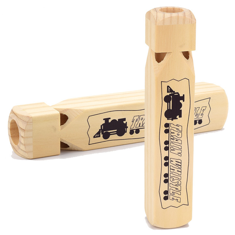 Kids Wooden Train Whistle Musi - огляд і ціна Musical Instrument Project