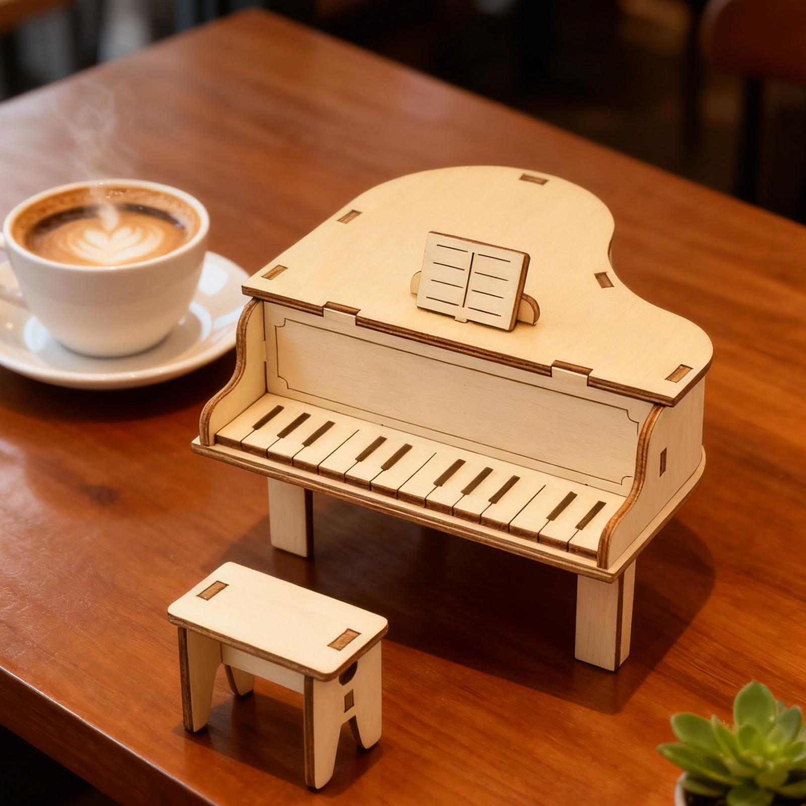 DIY Music Box Kit Wooden Instr - огляд і ціна Musical Instrument Old